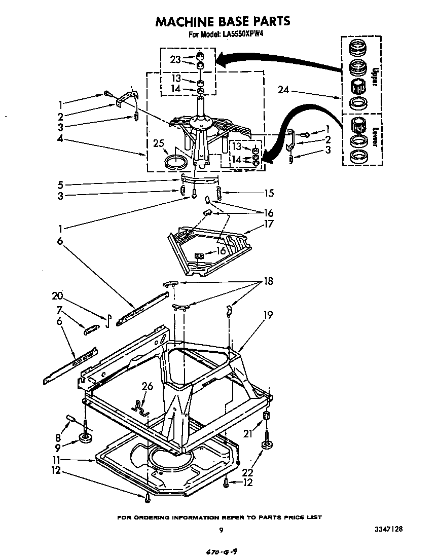 Machine base