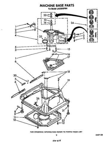 Machine base