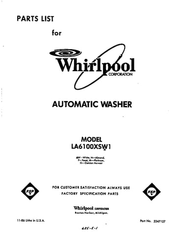 Front cover