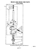 Brake and drive tube
