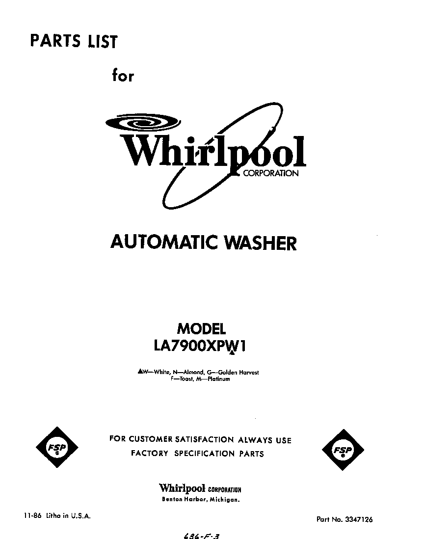 Front cover