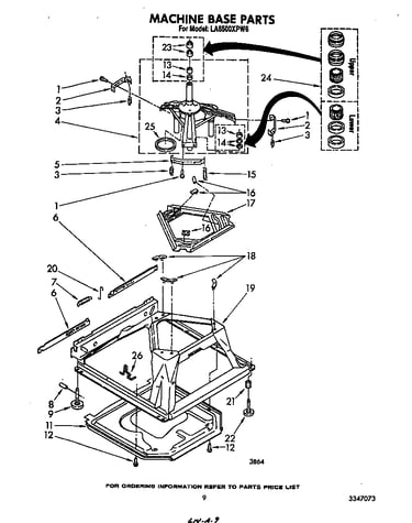 Machine base