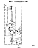 Brake and drive tube