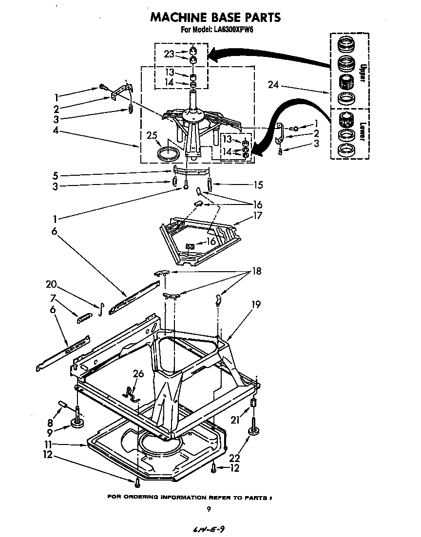 Machine base