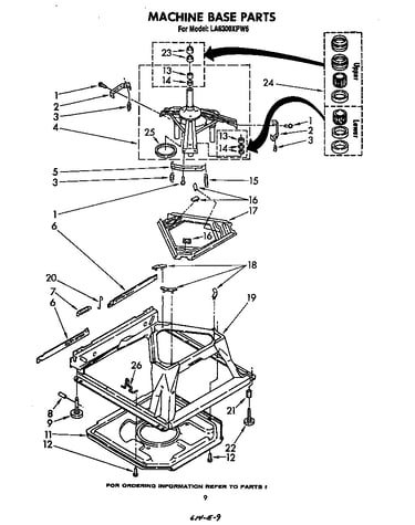 Machine base