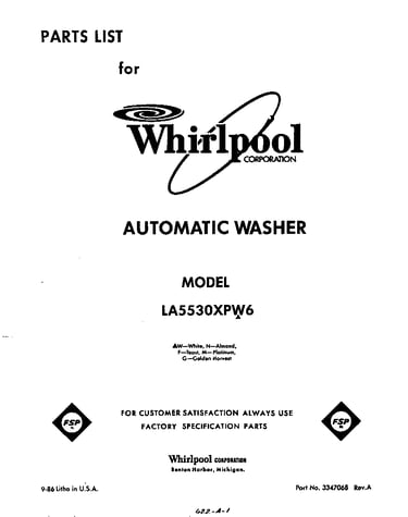 Front cover