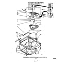Whirlpool LA5530XPW6 machine base diagram
