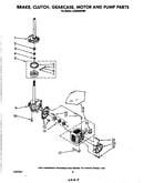 Brake, clutch, gearcase, motor and pump