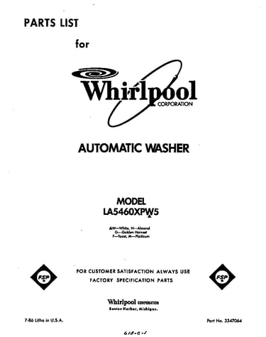 Front cover