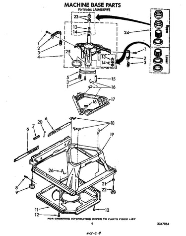 Machine base