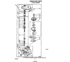 Whirlpool LA5430XPW5 gearcase diagram