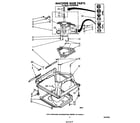 Whirlpool LA5400XPW5 machine base diagram
