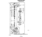Whirlpool LA5311XPW5 gearcase diagram