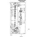 Whirlpool LA5300XPW5 gearcase diagram