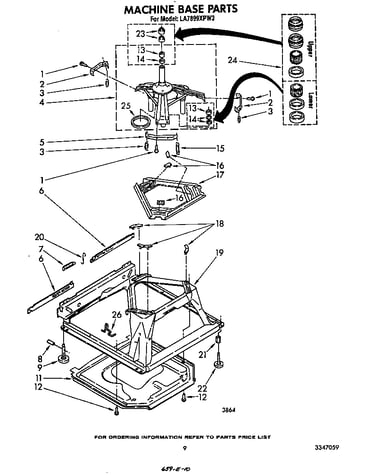 Machine base