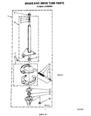 Brake and drive tube