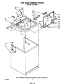 Top and cabinet