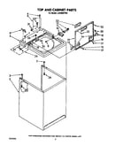 Top and cabinet