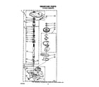 Whirlpool LA5300XPW4 gearcase diagram