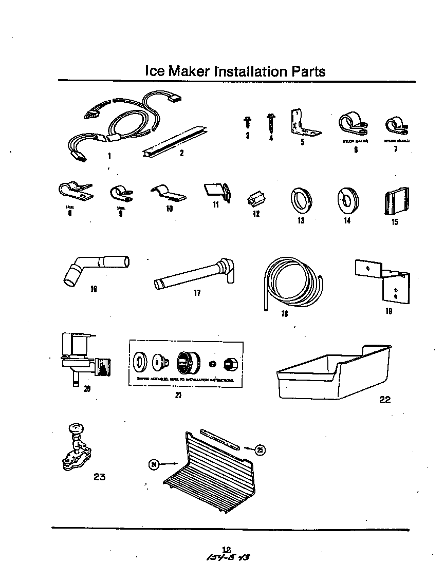 Icemaker installation