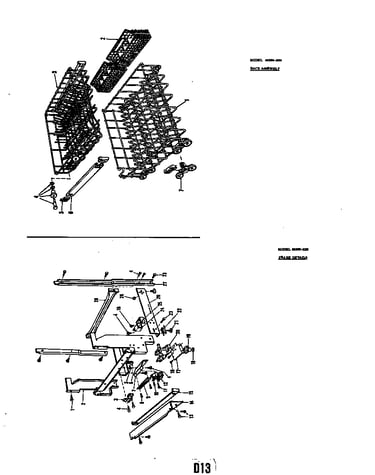 Rack assembly model 8508-h30