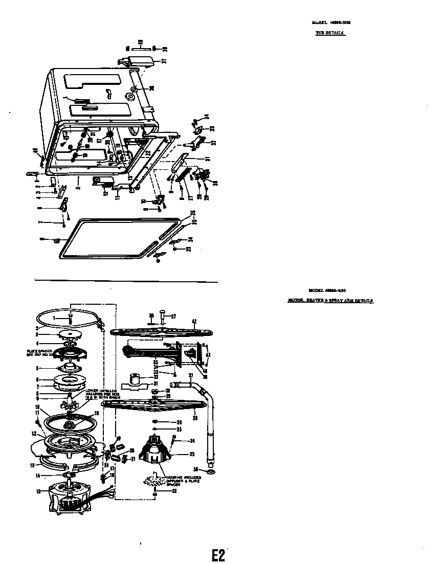 TUB DETAILS MODEL 8596-W30