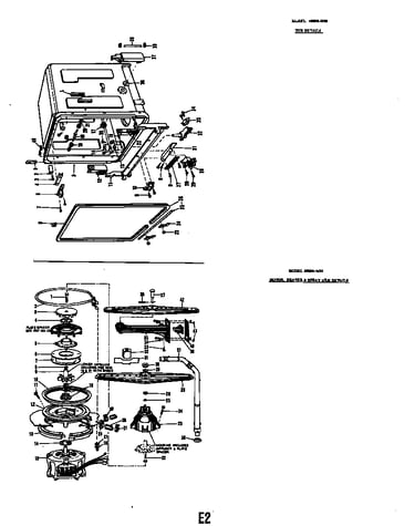 Tub details model 8596-w30