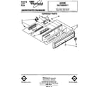 Whirlpool DU7500XR1 console diagram