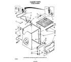Whirlpool DP1098XRW0 cabinet diagram