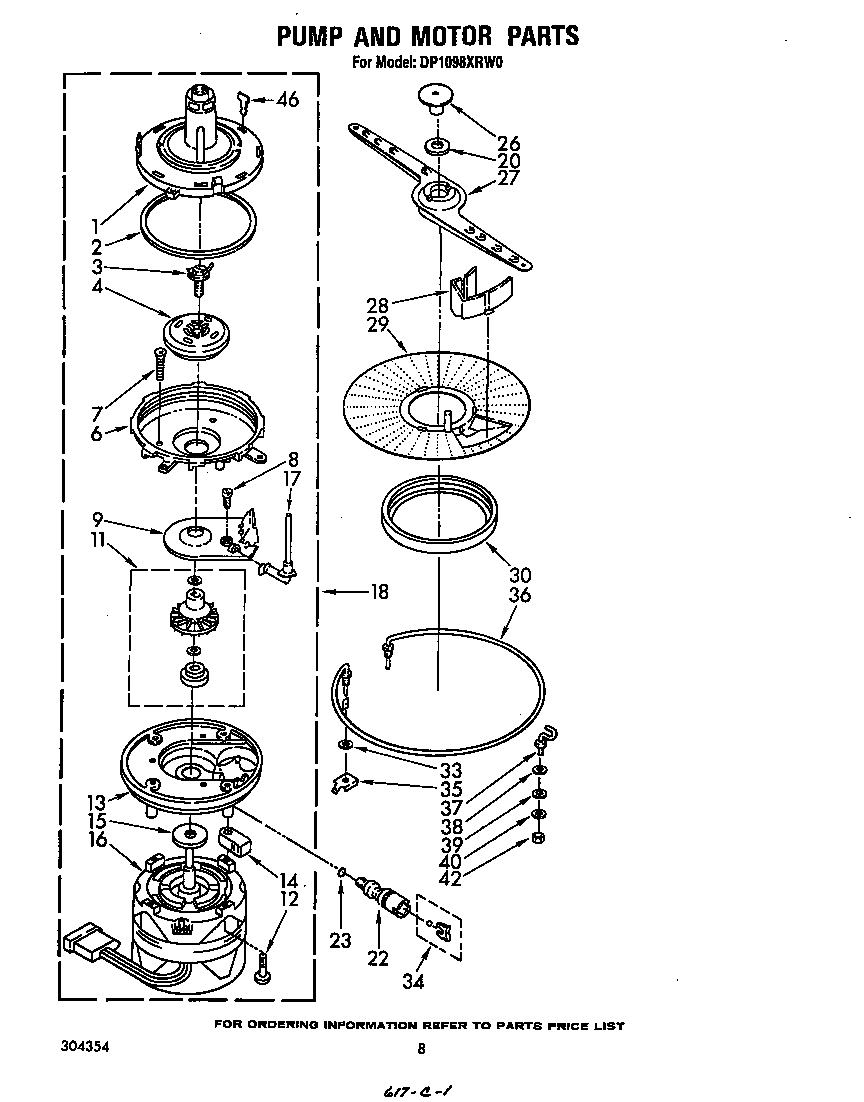 PUMP AND MOTOR