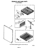 Dishrack and panel