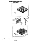 Dishrack and panel