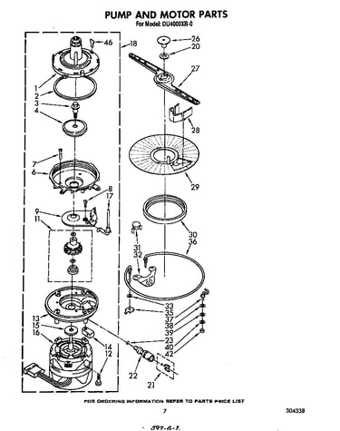 Pump and motor