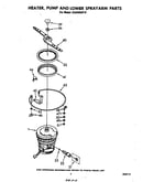 Heater, pump and lower sprayarm