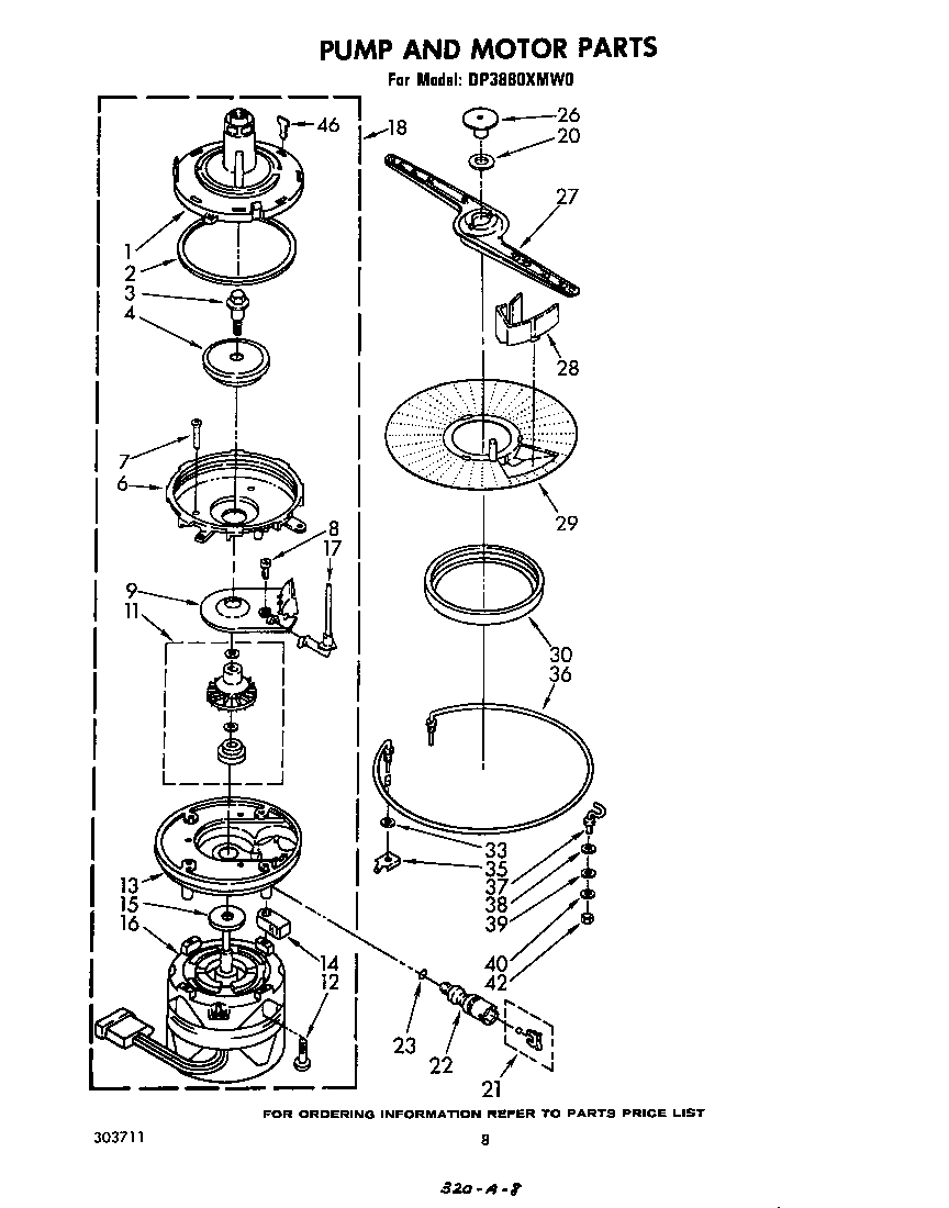 Pump and motor