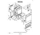 Whirlpool DU3016XL0 door diagram