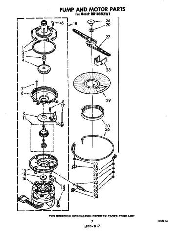 Pump and motor