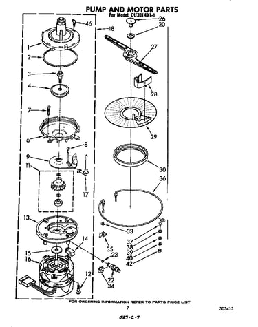 Pump and motor