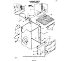 Whirlpool DP6880XLP1 cabinet diagram