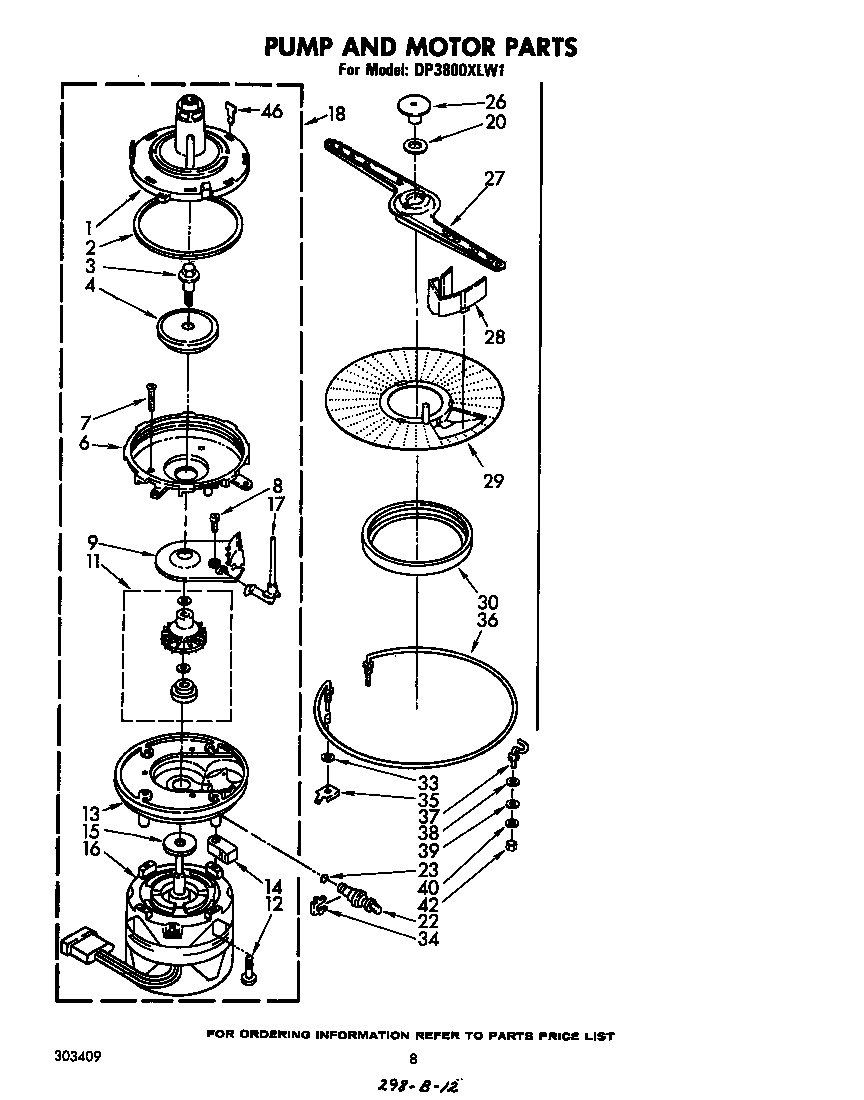 Pump and motor