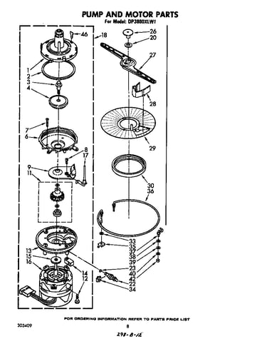 Pump and motor