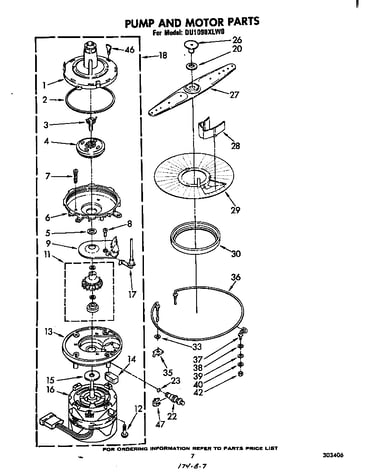 Pump and motor