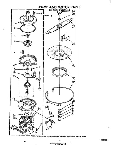 Pump and motor