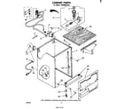 Whirlpool DP6880XLP0 cabinet diagram