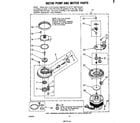 Whirlpool DP6880XLP0 heater, pump and motor diagram