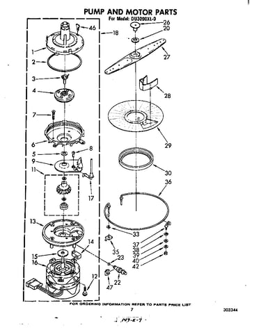 Pump and motor