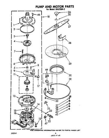 Pump and motor