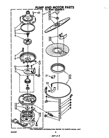 Pump and motor