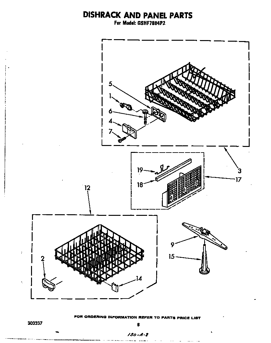 DISHRACK AND PANEL