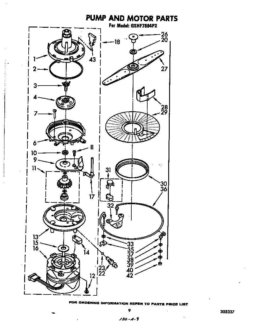 PUMP AND MOTOR